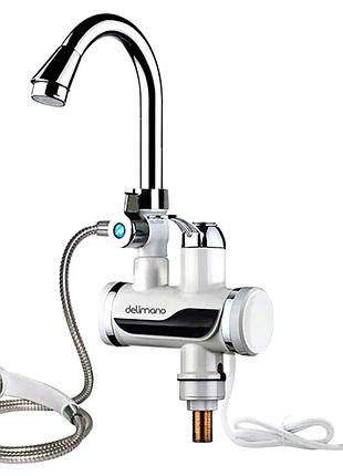 Проточный электрический кран, проточный электрический водонагреватель кран с душем, nst