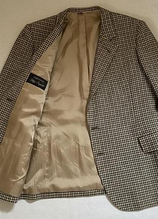 Стильний дизайнерський чоловічий піджак преміального італійського бренду sartoria filippo pagnotta