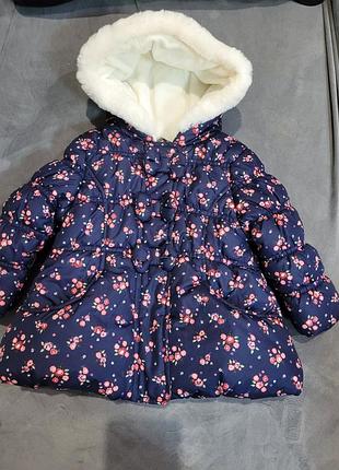 Продам зимнюю курточку на девочку 12-18мис. размер 81-86 см
george