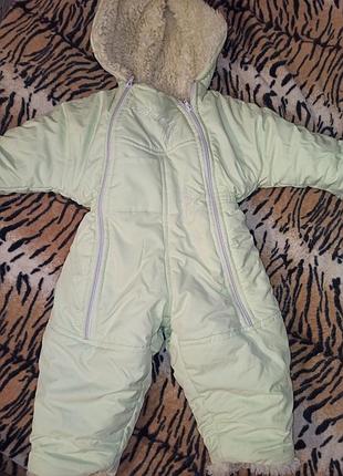 Дитячий зимовий комбінезон