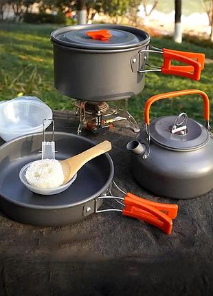 Складаний набір для пікніка, складаний набір посуду для пікніка, nst