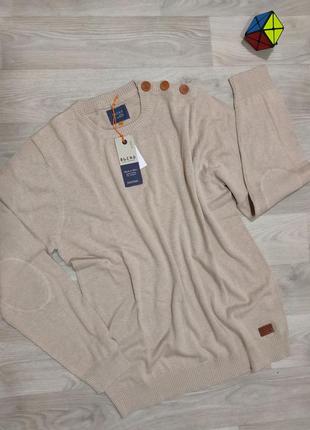 Якісний чоловічий пуловер, кофта від датського бренду blend, p-p xxl