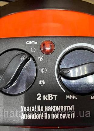 Электро тепловентилятор, обогреватель для дома (2 квт/ до 20 м2), nst 6