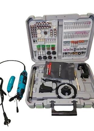 Шліфувально-гравіювальна мінімашина 236 насадок/2 гравери grand (чехія), nst