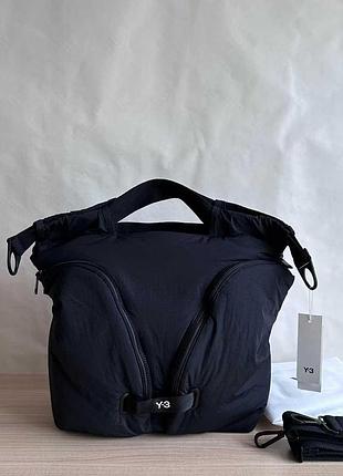 Сумка y-3 yohji yamamoto utility tote bag h63113 чорна