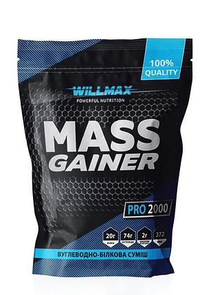 Гейнер willmax mass gainer, 2 кг манговый сорбет