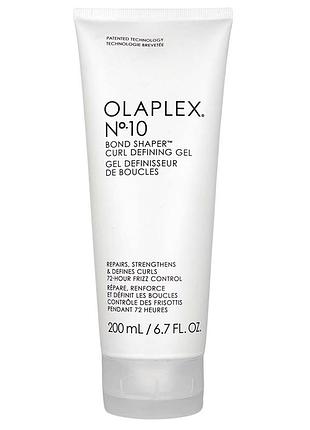 Гель для укладки волосся olaplex no. 10 bond shaper curl defining gel 200 мл