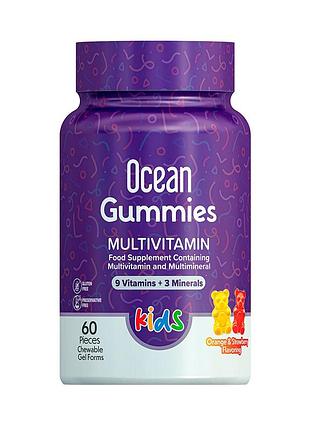 Комплекс для здоровья детей orzax ocean gummies multivitamin, 60 желеек