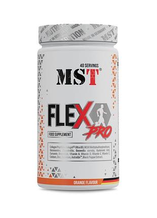 Хондропротектор mst nutrition flex pro, 600 грам - апельсин