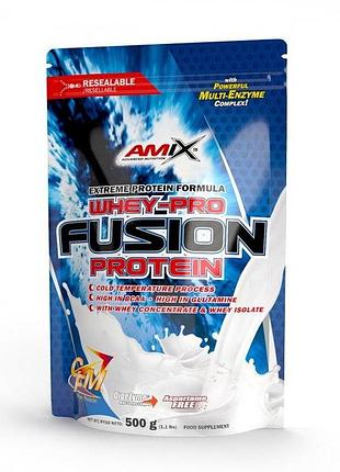Протеин amix nutrition whey pro fusion, 500 грамм ежевика