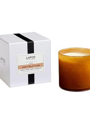 Косметичний засіб lafco amber black vanilla signature candle, 458 мл