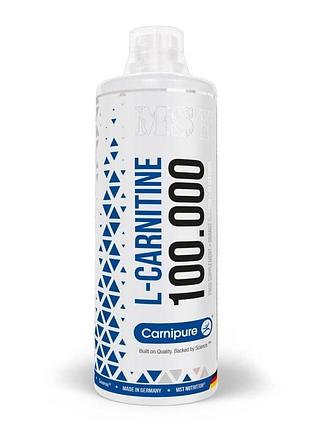 Жиросжигатель mst l-carnitine carnipure 100 000, 1 л апельсин
