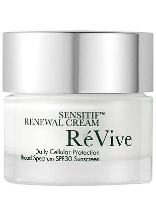 Солнцезащитный крем révive sensitif renewal daily cellular protection broad spectrum sunscreen spf 30, 50 мл