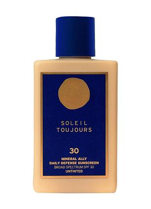 Солнцезащитный крем soleil toujours mineral ally daily defense spf 30, 172 мл
