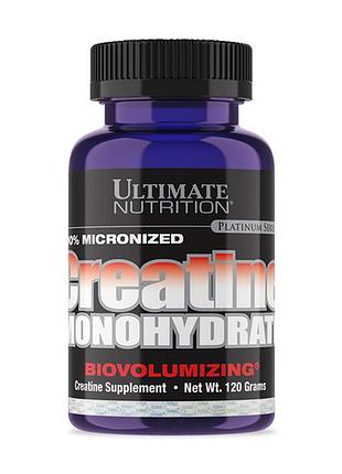 Креатин ultimate nutrition creatine monohydrate, 120 грам