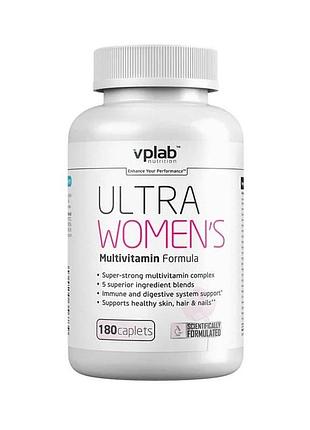 Вітаміни та мінерали vplab ultra women's multivitamin, 180 каплет