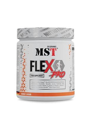 Хондропротектор mst nutrition flex pro, 300 грам - апельсин