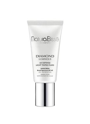 Солнцезащитный крем natura bissé diamond luminous uv defense light tinted fluid spf 40, 30 мл
