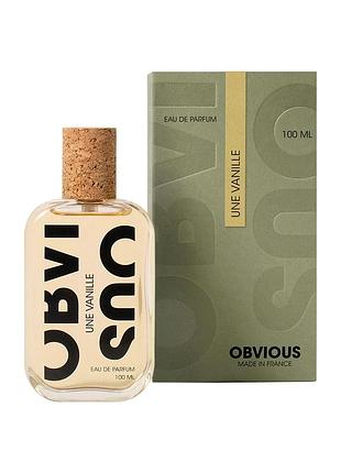 Косметичний засіб obvious une vanille eau de parfum, 101 мл