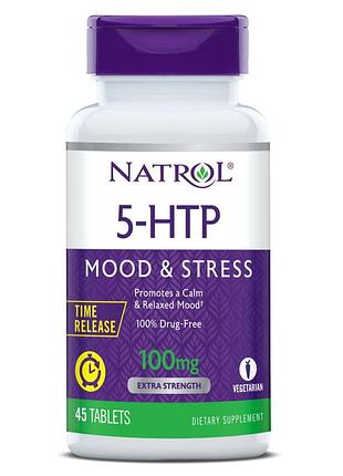 Аминокислота natrol 5-htp 100 mg t/r, 45 таблеток