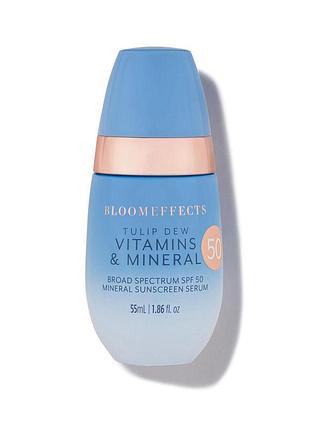 Солнцезащитный крем bloomeffects tulip dew sunscreen serum, 55 мл
