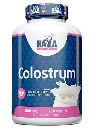 Натуральная добавка haya labs colostrum 500 mg, 120 капсул