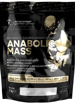 Гейнер kevin levrone anabolic mass, 1 кг ваниль