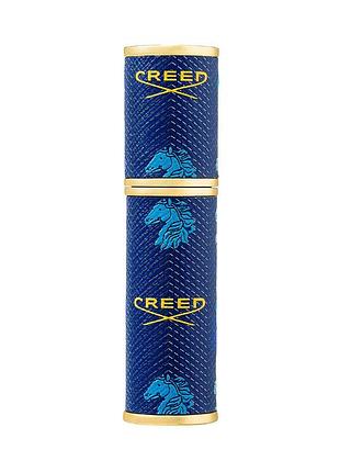 Косметичний засіб creed refillable travel perfume atomizer blue, 5 мл