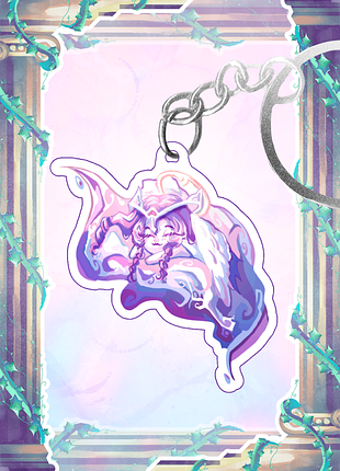 Акриловий дармовис, брелок eternal sugar cookie з "cookie run kingdom" (кукі ран)