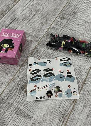Микро-конструктор bricks "незуко камадо" (nezuko kamado, клинок, рассекающий демонов) 2