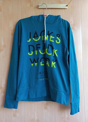 Толстовка чоловіча худи світшот кофта jack jones