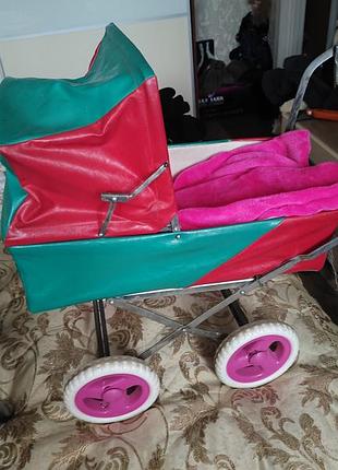 Советская детская коляска для кукол