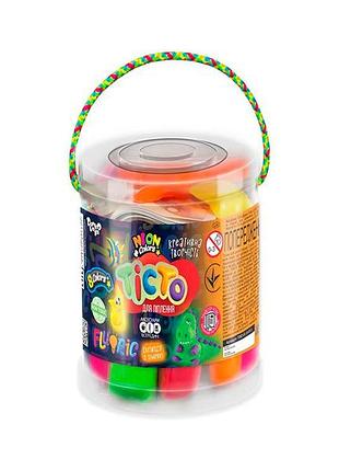 Тесто для лепки fluoric danko toys