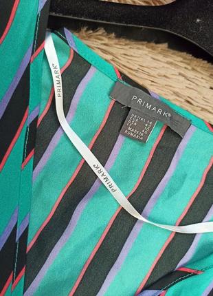 Шикарная полосатая блузка на запах/блуза/кофточка/топ5 фото