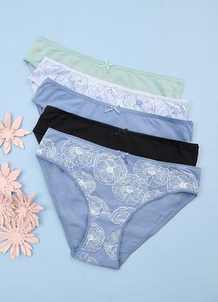 Труси жіночі набір 5 шт sinsay xs