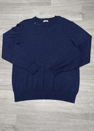 Чоловічий тонкий светр george розмір xl, синій