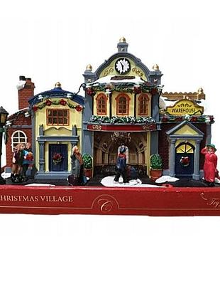 Різдвяна інсталяція вокзал