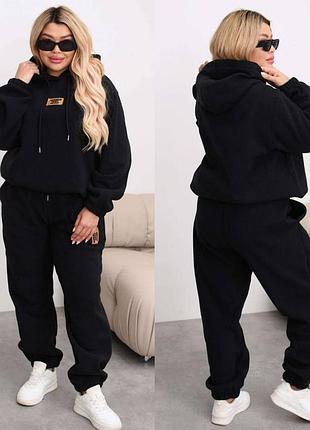 Стильний флісовий костюм, розміри 50-64