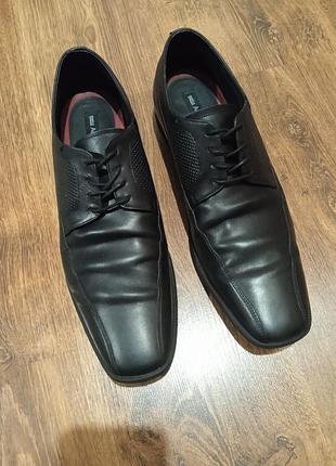 Продам чоловічі шкіряні туфлі бренду marks spencer