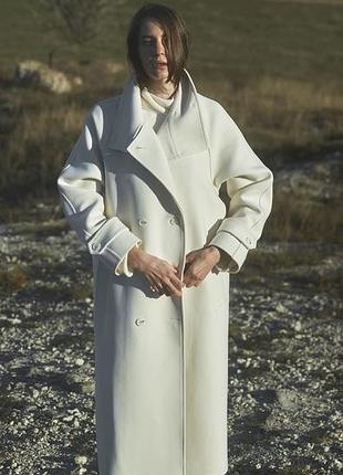 Пальто зимове бренд stimma 50 % натуральна шерсть