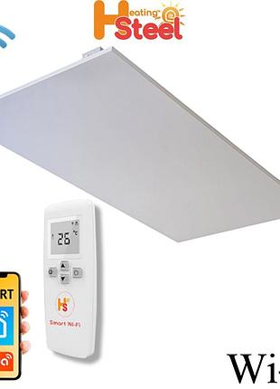 Металлический потолочный инфракрасный обогреватель hsteel ishc 6012 (800 вт, серия wi-fi)
