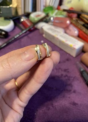 Сережки застібка конго