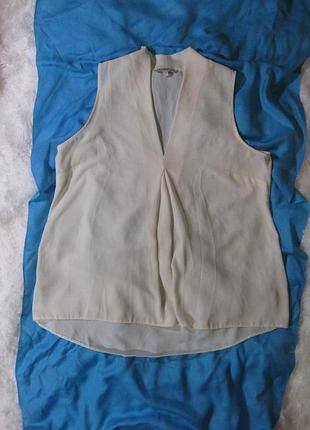 Блузка next белая, 14uk/42евро, км0779