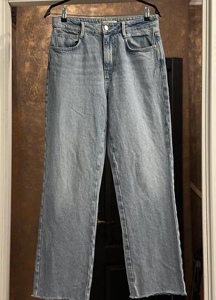 Джинси від zara висока посадка прямі