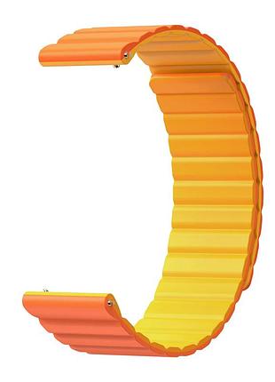 Магнитный ремешок kospet 22 мм. orange-yellow
