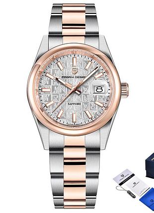 Pagani design pd-1794m silver-rose gold-white