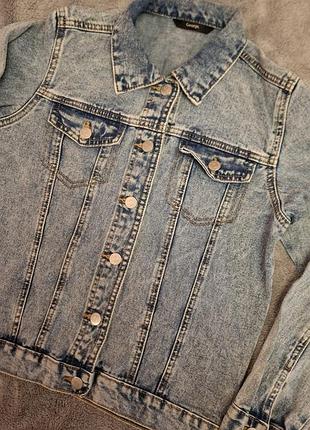 Куртка джинсовая george на девушку 9-10 лет