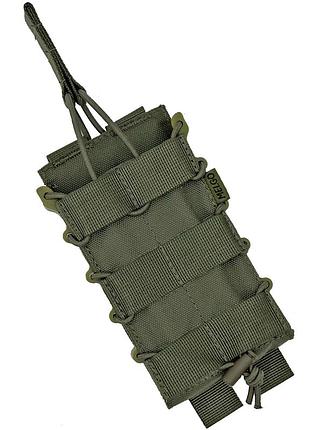 Підсумок на 1 магазин корпусний з фіксатором олива melgo