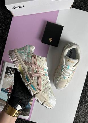 Asics gel-kahana 8 s beige pink mint
