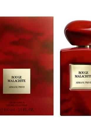 Оригинал giorgio armani prive rouge malachite 100 ml парфюмированная вода